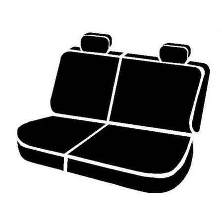 Rear Seat Cover - Compatible with 2007 - 2013 GMC Sierra 2500 HD 2008 2009 2010 2011 2012