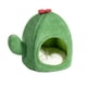 thumbnail image 1 of Linda cama para gatos, cama para gatos de interior, cuna para gatos de cactus, cueva con cojín extra, 1 of 7