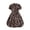 r-430Brown153, variant on MEZZALL Dresses Kids Girls Casual Leopard Print Dress Short Sleeve Shirt Dress For Summer And Outdoor Activities Versatile Child Crew Neck Solid Color Party Sundress