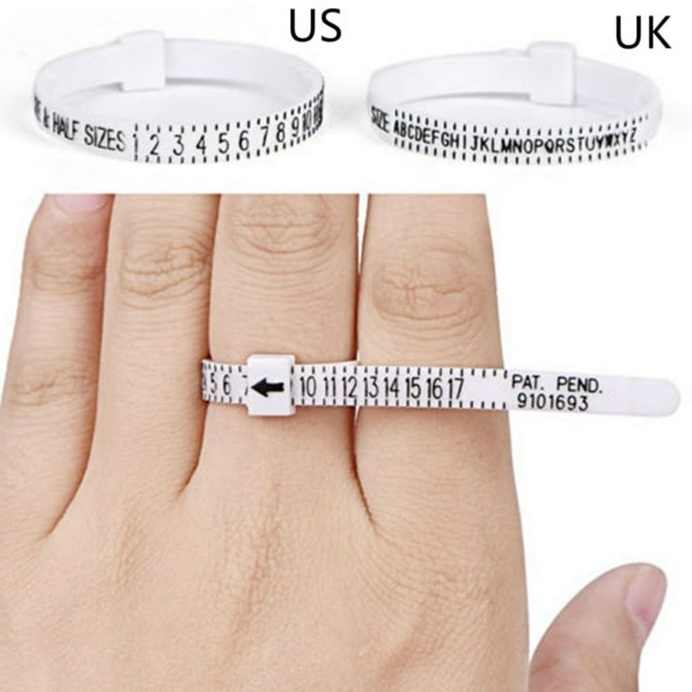 Ring Size Chart With Ruler