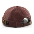 thumbnail image 3 of Viworld Unisex Brimless Cap, Corduroy Docker Beanie Hat Rolled Cuff Retro Skullcap for Men Women, 3 of 3