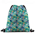 thumbnail image 5 of Mochila de dibujos animados de Lilo & Stitch para niños, bolsas con cordón, gran capacidad de almacenamiento, Cosplay, escuela, 5 of 5