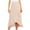 Beige, variant on IROINNID Women's Casual Fashion One-Piece Lace Up Skirt Irregular Hip Pack Skirt Below The Knee Empire Waist tail Solid Color Skirt
