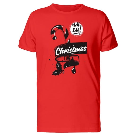 Christmas Time, Holly Jolly Tee Men's -Image by Shutterstock