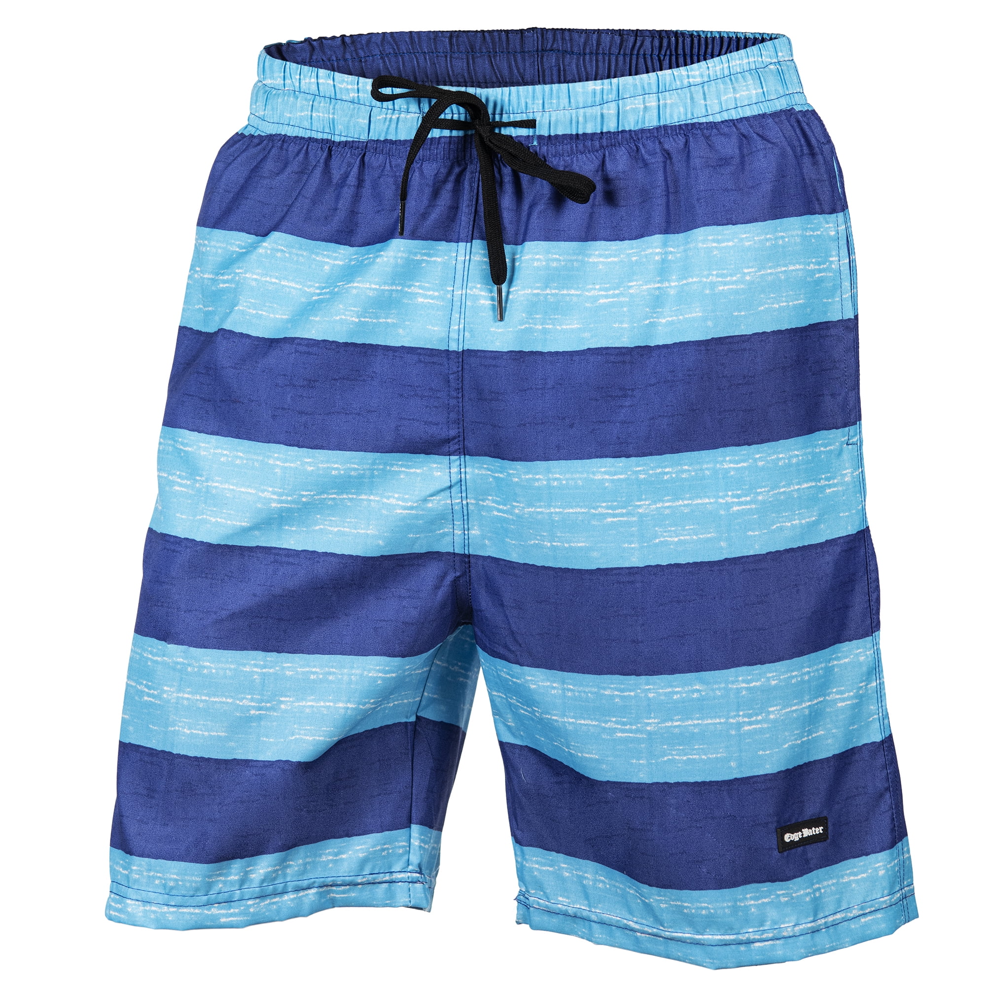 Mens Beach Shorts Swim Trunks Quick Dry Swim Shorts with Mesh Lining Evil Swimwear Bathing Suits 