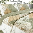 thumbnail image 3 of The Gray Barn  Crosskeys Patchwork 3-piece Quilt Bedding Set Twin 2 Piece Farmhouse, Cottage, 3 of 6