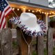 thumbnail image 4 of Sombrero de Vaquero Patriótico Americano para Fiestas Del Día de La Independencia: Accesorio Fotogénico Adornado con Rayas Metálicas para Desfiles, Reuniones Familiares y Celebraciones Al Aire Libre., 4 of 6