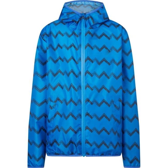 Banuk 308557 184244TCX L Litiri II Junior Rain Jacket, Navy Print - Large