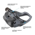 thumbnail image 2 of Pedales para bicicleta de carretera SHIMANO PD-R550 SPD-SL negros, 2 of 6