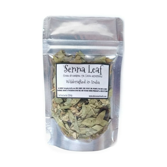 Reiki Charged Senna Leaf Senna Alexandrina Cassia Angustifolia Wildcrafted in India Loose Leaf Dried Tea 0.25 oz bag Small Sample Tea