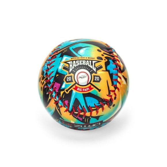 ORTIZ34 GRAFFITI PRINTED SAFETY BASEBALL