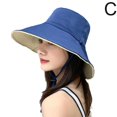 thumbnail image 1 of Chapeau de Soleil Réversible à Grand Bord pour Femmes, Chapeau Pliable, 1 of 9
