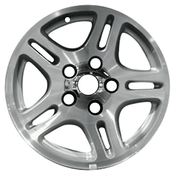 Pre-Owned Original Equipment Machined and Painted Sparkle Silver Aluminum Wheel 17 x 7.5 1L3Z1007AB fits 2000-2002 Ford Expedition (Good)