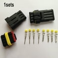thumbnail image 1 of Electrical Waterproof Connector 1 2 3 4 5 6 Pin Way Superseal Car Boat Kit Clip, 1 of 6