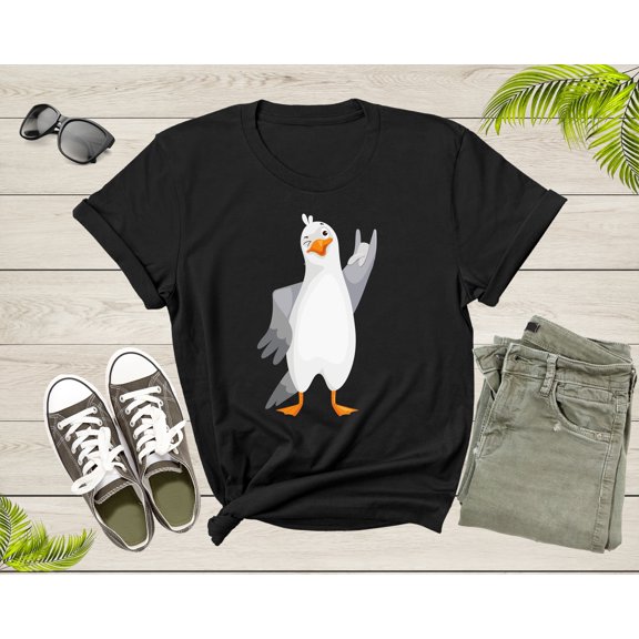Ocean Seagull Bird Lover Gift Shirt For Men Women Kids Boys Girls Funny Seagull Graphic Print Tshirt Cool Seagull Birthday Present T-shirt
