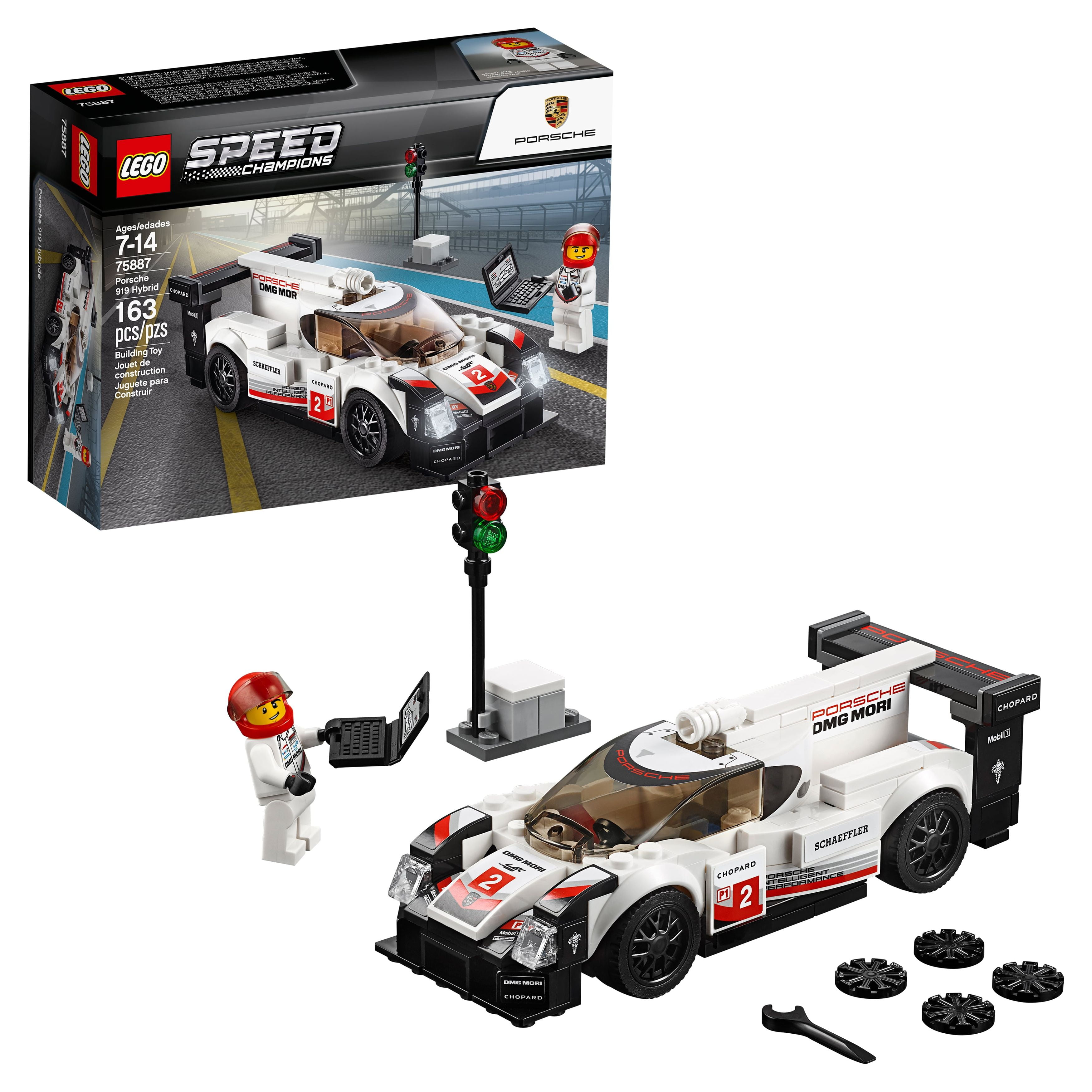 LEGO Speed Champions Porsche 911 RSR and 911 Turbo 3.0 75888 Walmart