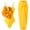 Yellow, variant on Oplxuo Women's 3D Flower One Piece Tummy Control Swimsuit with Beach Coverup Wrap Skirt Sarong 2 Pieces Bathing Suit Swimwear