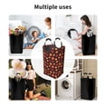 thumbnail image 6 of Picia fall Maple leaf Laundry Basket With Handles Laundry Hamper Toys Storage Organizer Foldable Bucket Washing Bin Dirty Clothes Bag For Home Bathroom Bedroom Dorm, 6 of 6
