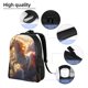 thumbnail image 5 of Fotbe Rainbow Cloud White Horse Mochila de Viaje para Laptop, Mochila Ejecutiva Delgada y Resistente 15.6", 5 of 8