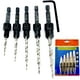 thumbnail image 1 of Juego de brocas avellanadas FTG USA, 5 unidades, para carpintería, 1 of 6