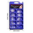 thumbnail image 3 of Faux Ongles Mode pour Femmes Lot de 500 Ovales Transparents DIY, 3 of 3