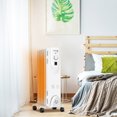 thumbnail image 3 of Patiojoy Portable Oil Filled Radiator Heater 1500W Space Heater with 3 Heating Modes, 3 of 6