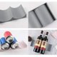 thumbnail image 4 of Estante para vino de estilo europeo, encimera para botellas de vino, estera de exhibición, soporte para vino, organizador de almacenamiento, 4 of 5