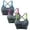 Pink+Blue+Green, variant on URMAGIC 3-Pack Sport Bras for Women Medium Support Padded Criss Cross Yoga Bra Workout Fitness Activewear