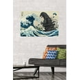 thumbnail image 3 of Godzilla - Great Wave Wall Poster, 22.375" x 34", 3 of 4