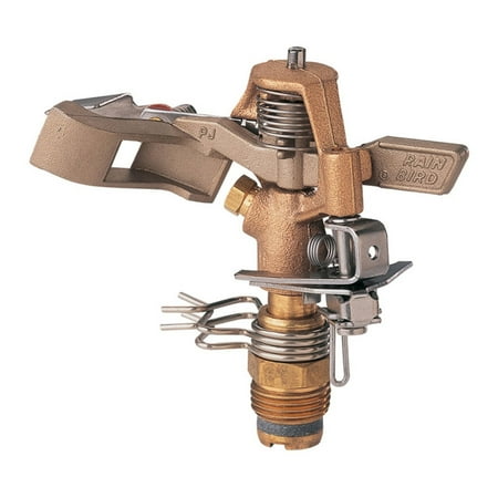 Brass Impact Sprinkler - Rainbird 25PJDAC 1/2 in Brass Impact Sprinklers