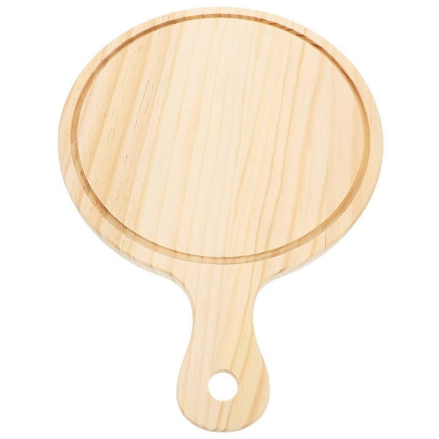 Wooden Pizza Paddle for Kitchen Use Made of Natural Wood Perfect for Home or Inch