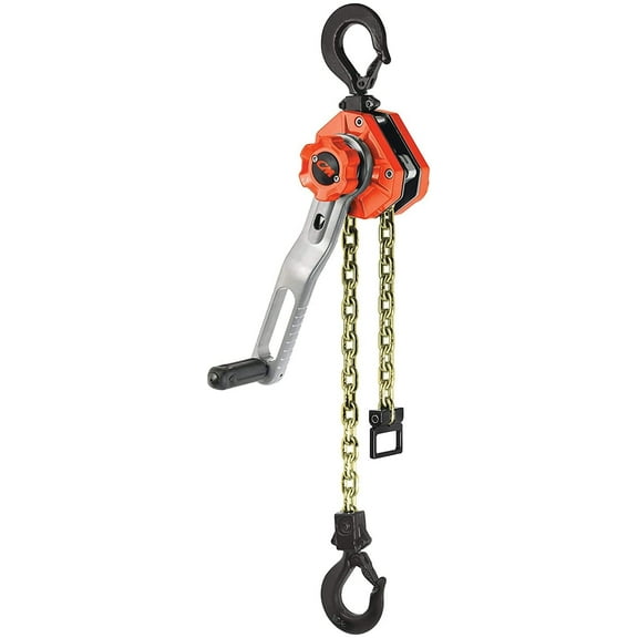 Columbus McKinnon TOR07510 Tornado 360 Ratchet Lever Hoist, Chain Type, 3/4 Ton Capacity, 10 FT Lift