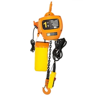 VEVOR 2200lb Electric Chain Hoist, Double Chain, 10ft Lift