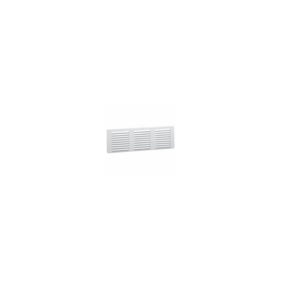 AirVent 16 In. x 6 In. White Aluminum Under Eave Vent 84215 Pack of 24
