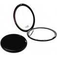 thumbnail image 1 of shiyou-Magnifying Compact Cosmetic Mirror,Mpowtech 1x/10x Magnification Travel Makeup Mirror - Pocket Mirror for Handbag Purse - Handheld 2-Sided Portable Mirror,Compact Mirror for Gift(1x/10X-Black-, 1 of 4