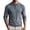 Gray, variant on Men's Winter Thermal Base Layer Collared Solid Knit Long Sleeve Undershirt