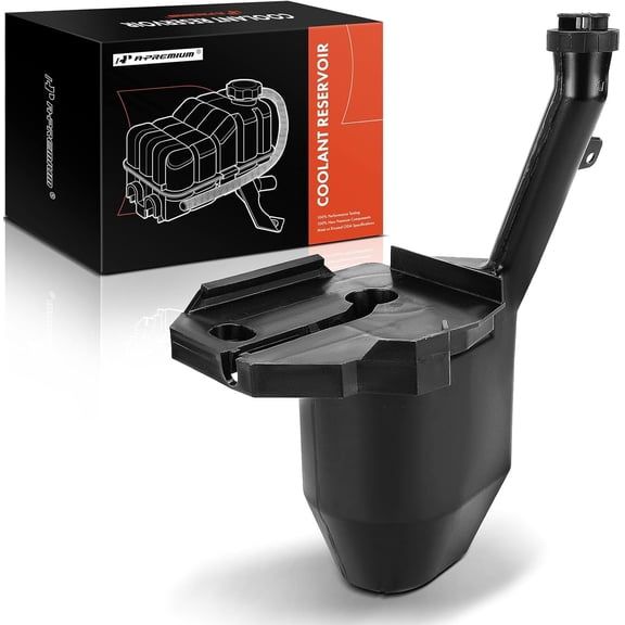 A-Premium Engine Coolant Overflow Recovery Reservoir Tank Compatible with Chevrolet Camaro & Pontiac Firebird 1993-1995 3.4L, 1995-2002 3.8L, 1993-2002 5.7L - Front