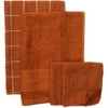 Canopy Kitchen Towels Set Of 4, Orange