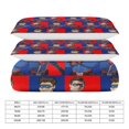 thumbnail image 5 of Duvet Cover Bedding Set Cartoon Print Soft Quilt Cover 3 Pieces, 1 Comforter Cover & 2 Pillowcases for Kids Teens Boys Girls Room Decor 102"x90", 5 of 8