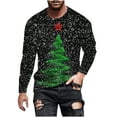 thumbnail image 2 of Aimik Hanes Ugly Christmas Sweaters for Men Holiday Xmas Sweater Pullover Warm Stretchy Soft Breathable, 2 of 5