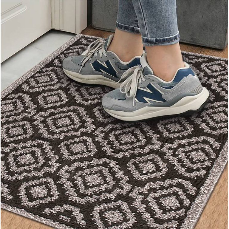 DEXI Indoor Door Mat Durable Front Door Mats for Entryway, Non Slip  Absorbent Resist Dirt Entry Rug, 20x59 Doormat Indoor Entrance, Machine