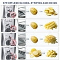 thumbnail image 6 of ONCE FOR ALL Vegetable Chopper, Zucchini Spaghetti Maker Spiralizer, Mandoline Slicer for Kitchen, 6 of 9