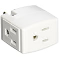 thumbnail image 2 of Enchufe eléctrico Leviton, 15 amperios, 125 V, adaptador triple cubo, 2 of 3