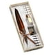 thumbnail image 2 of Juego de pluma estilográfica vintage con diseño creativo, ideal para escribir, para amantes, profesores y compañeros de clase, color marrón., 2 of 14