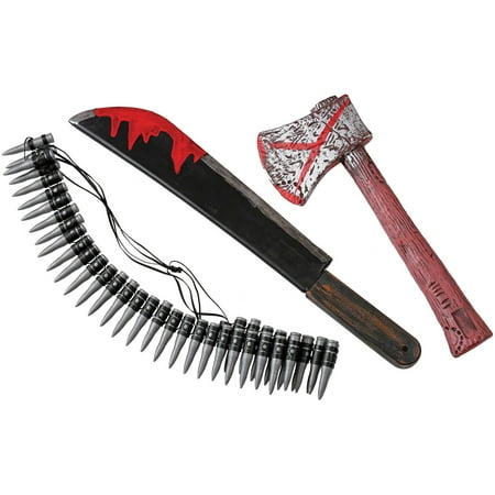Zombie Hunting Kit Adult Halloween Accessory