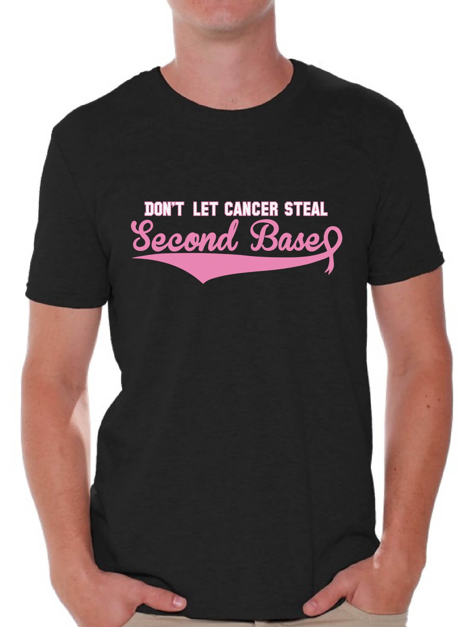 Breast Cancer Shirt Pink Ribbon Shirt Breast Cancer Awareness Shirt Funny Tshirt Lovely Tee Father's Day Shirts Unisex Tank Top Men