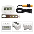 thumbnail image 3 of Electronic Digital 5 Counter Industrial Magnetic Sensor Switch Punch Counter, 3 of 9