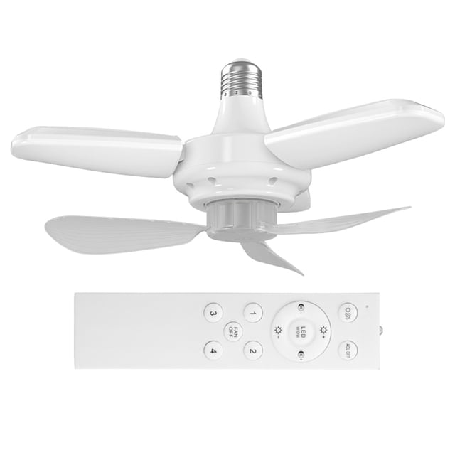 Ventilador Techo Moderno Con Control Remoto LED para Sala Estar Del (96LED)