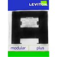 thumbnail image 2 of Placa 2 Módulos Leviton Grafito Plástico, 2 of 3