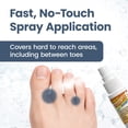 thumbnail image 2 of Hongocura Foot Spray | Athletes Foot Spray & Ringworm Treatment | Fast Drying Formula | 2 Fl Oz Each | 2 -Pack, 2 of 9